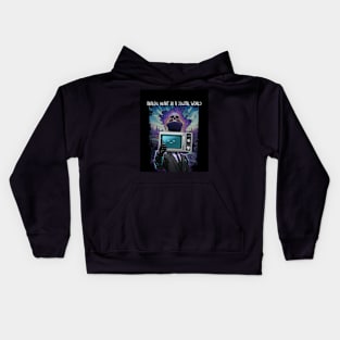 ANALOG HEART IN A DIGITAL WORLD Kids Hoodie